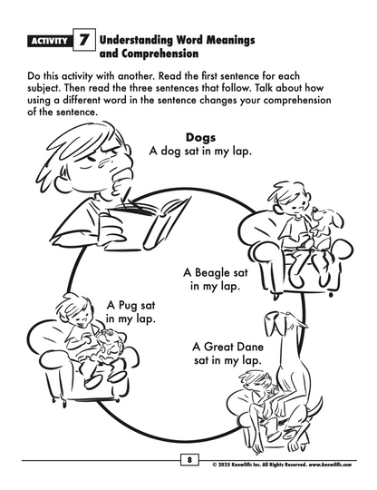 Activity Pack: The BIG Book of SMALL Words (17 Activities - Digital Download PDF)